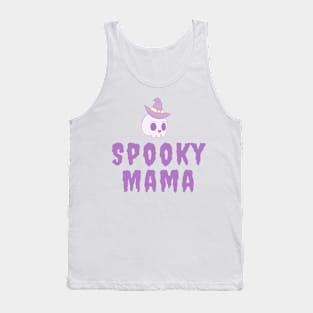 Spooky mama Halloween tshirt Tank Top